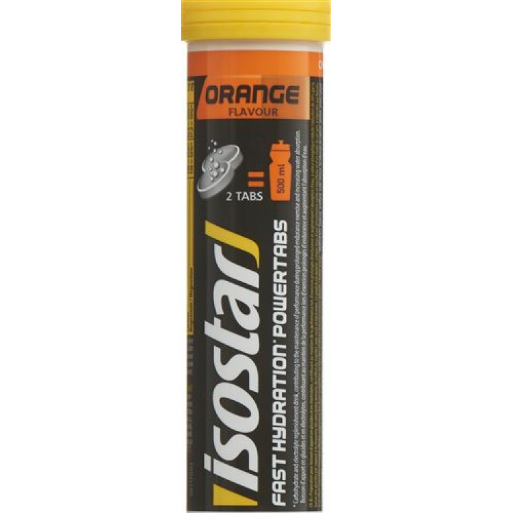 Isostar Power Tabs Brausetabl Orange 10 ც