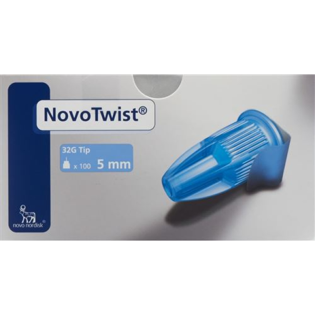 Novo Twist hypodermic needles 32G 5mm 100 pcs