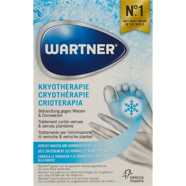 Wartner® 凍結療法いぼ + 足底いぼ Spr 50 ml