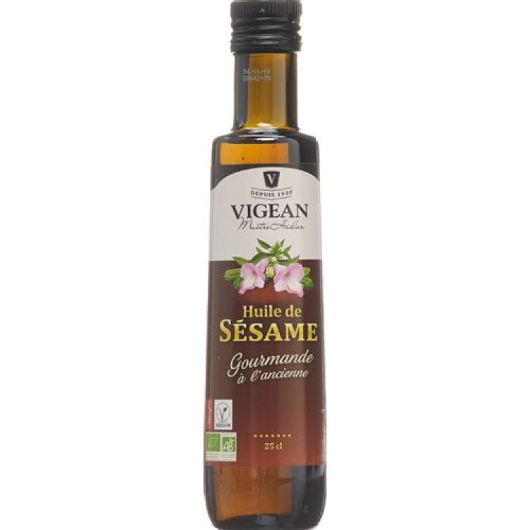 VIGEAN Huile de Sesame Grille 250 ml