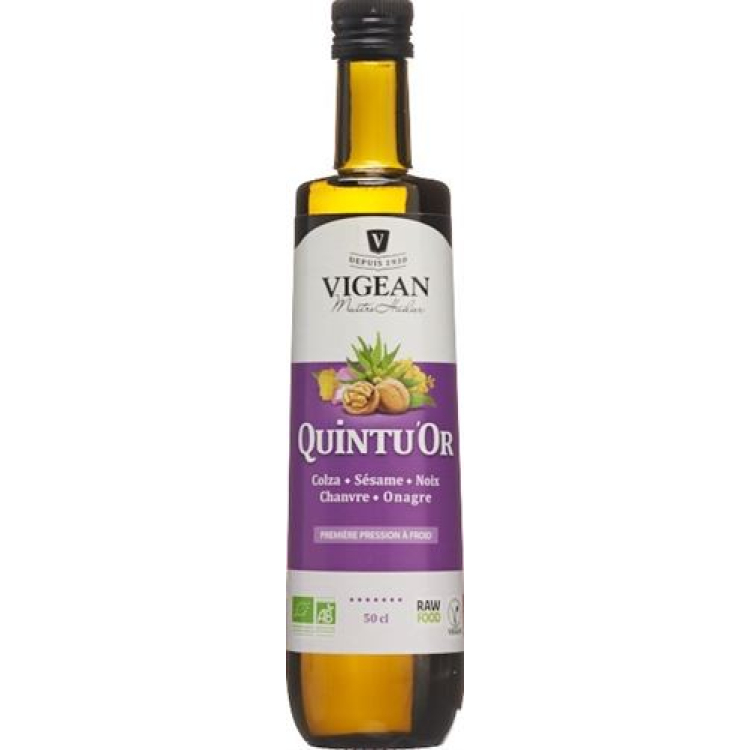 Vigean Quintuor Huile 500 ml