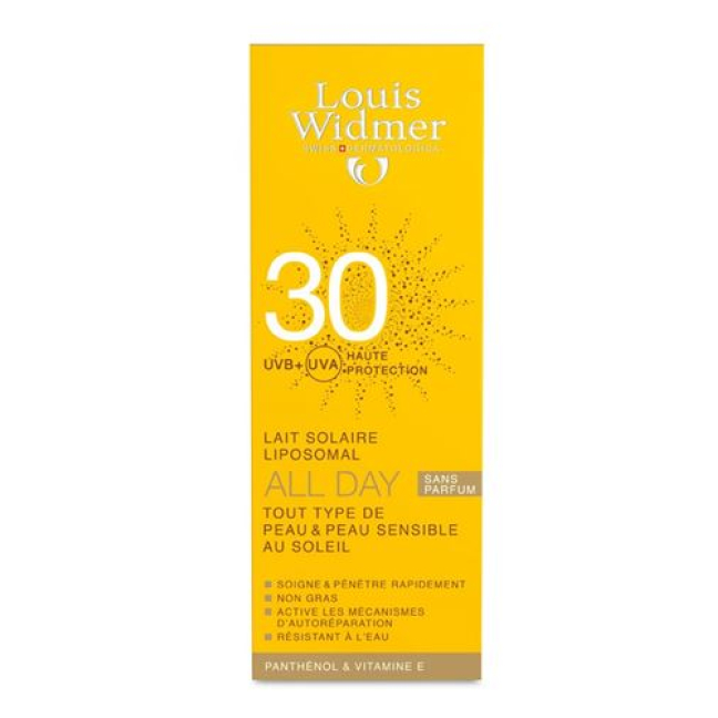Louis Widmer Soleil All Day 30 Non-Parfume 100 ml