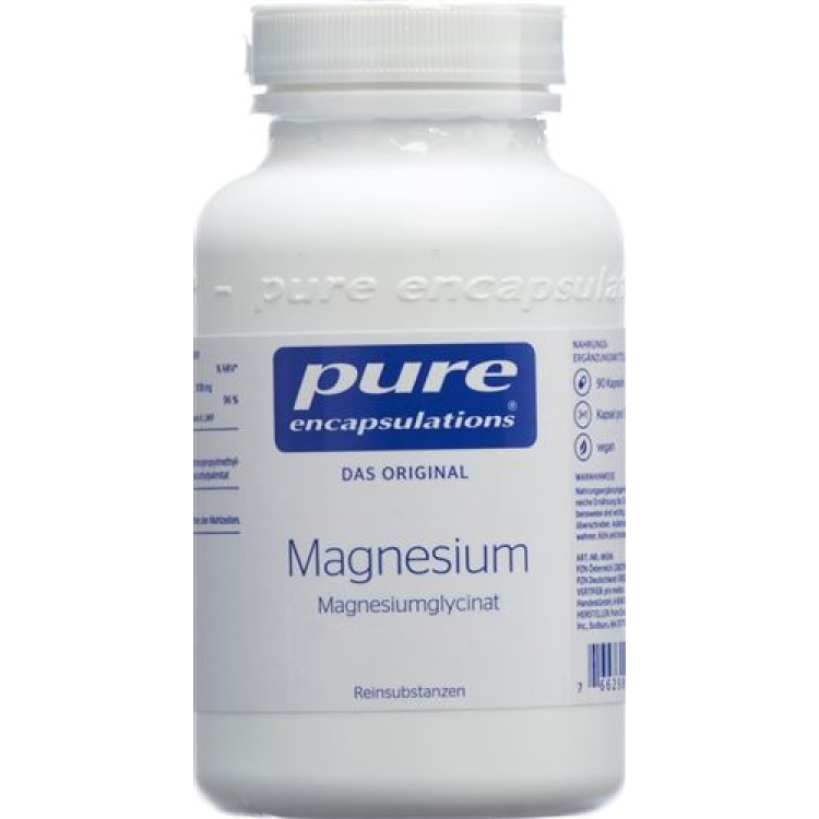 Čistý magnesium glycinát hořečnatý can 90 ks