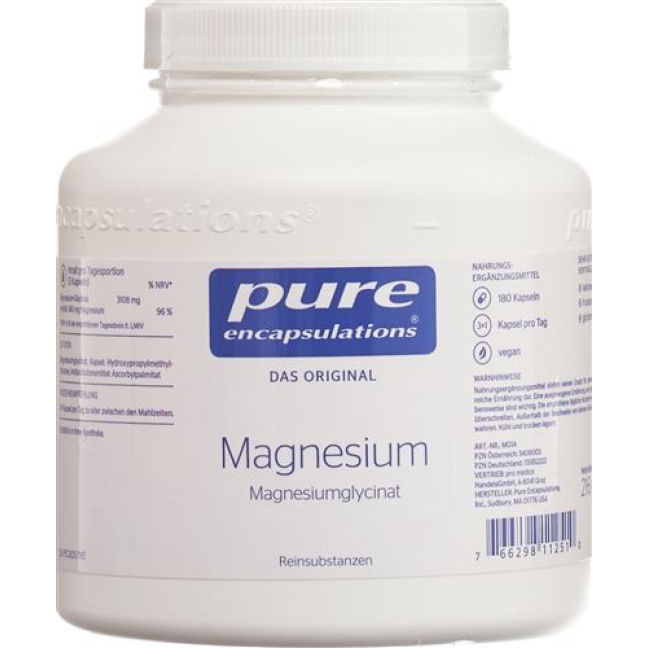 순수 마그네슘 마그네슘 글리시네이트 Ds 180개