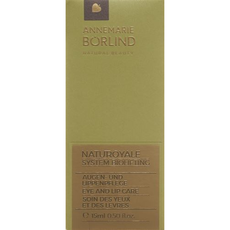 Borlind NatuRoyale Biolift Lippenkont pod oczy 15 ml