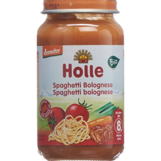 Holle Espaguete à Bolonhesa demeter orgânico 220 g