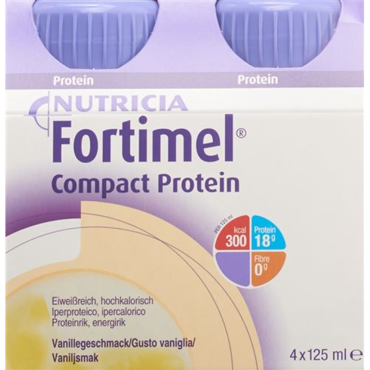 Fortimel Compact Protein Vanilla 4 шил 125 мл