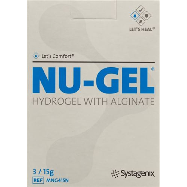 Alginat bilan Nu Gel gidrogel 3 x 15g