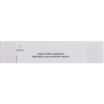 Weleda Vaginal Ointment Applicator 3 pieces