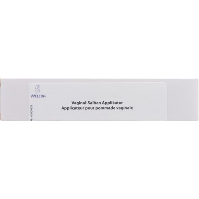 Weleda Vaginal Ointment Applicator 3 pieces
