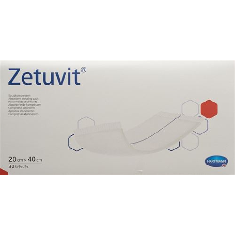 Zetuvit absorbe pansuman 20x40cm 4 x 30 adet