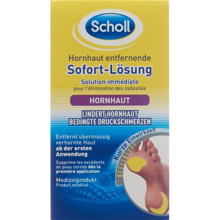 SCHOLL eliminado solución inmediata 50 ml