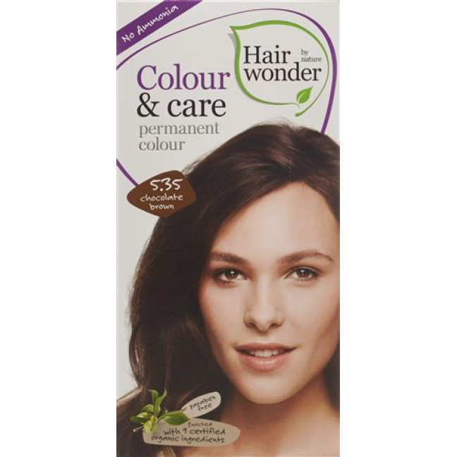 HENNA Hair Wonder Color & Care 5.35 chokoladebrun