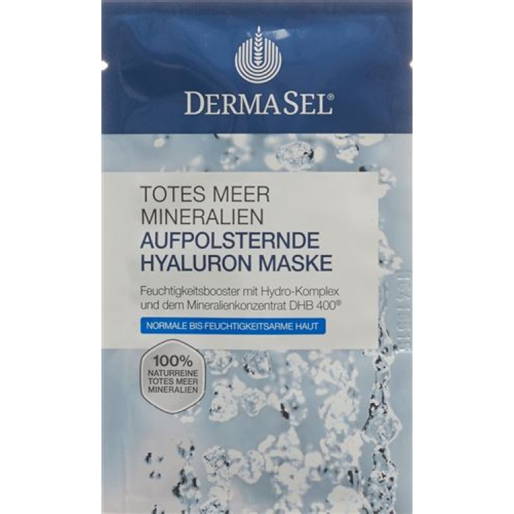 DermaSel Med Mask Hyaluronsyre 12ml