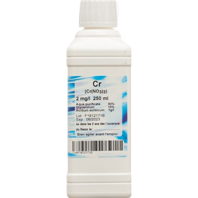 Oligopharm Chrom Lös 2 mg/l 250 ml