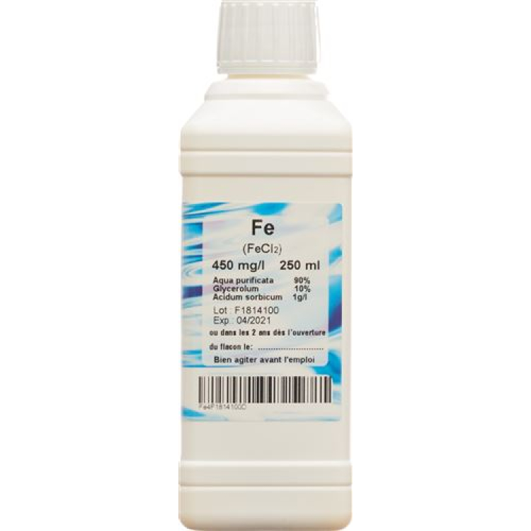 Oligopharm Iron Loes 450 מ"ג/ליטר 250 מ"ל