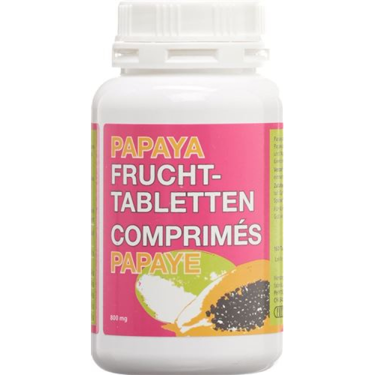 Phytomed papaya frugt 160 tabletter