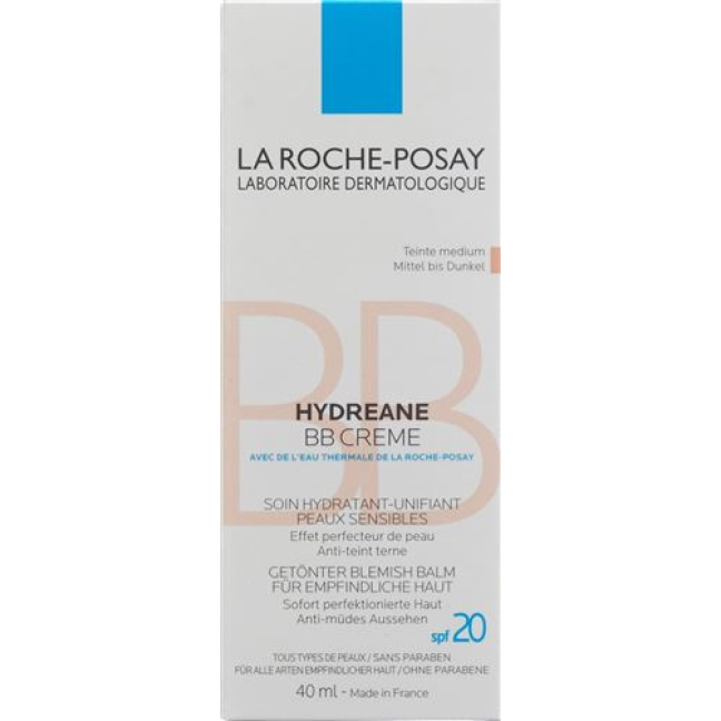 La Roche Posay Hydreane BB Cream ពណ៌មាស 40ml