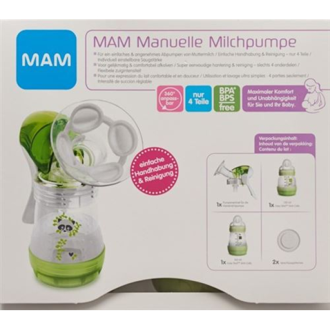 Extractor de leche manual MAM