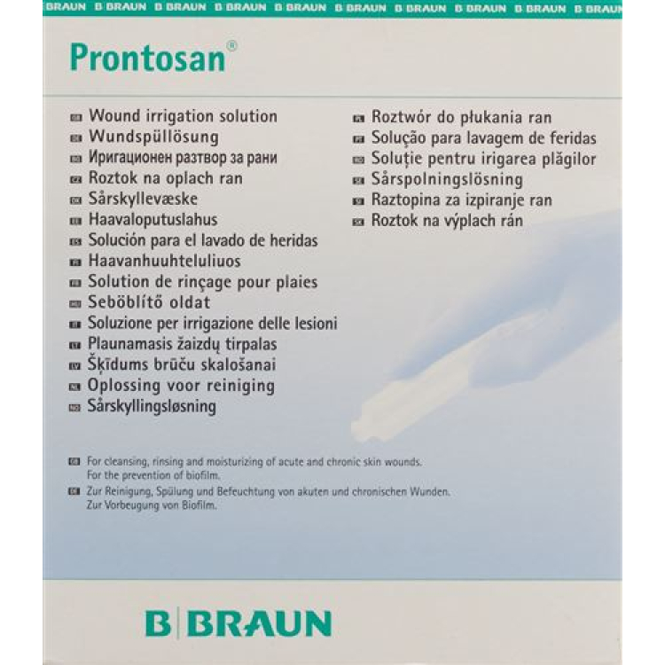 Prontosan стерилен разтвор за промиване на рани 24 Amp 40 ml