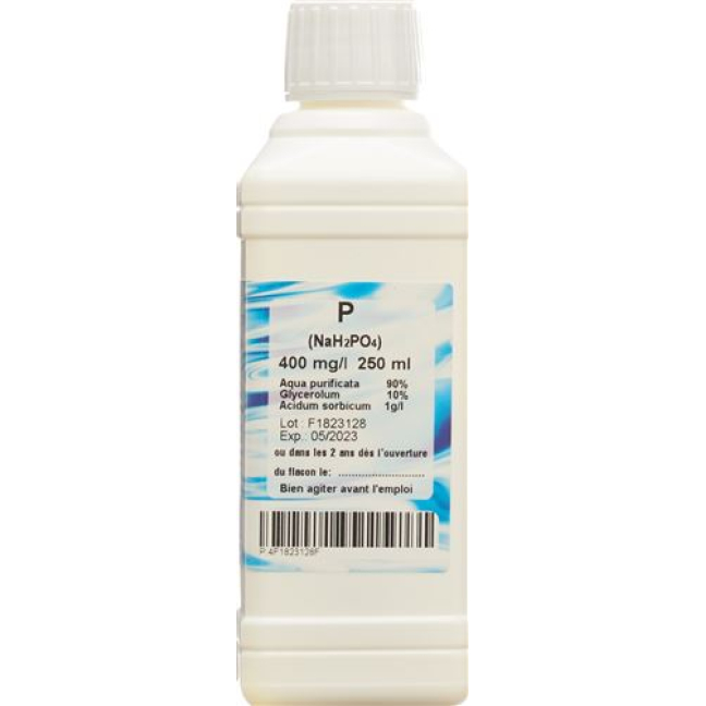Oligopharm phosphorus solution 400 mg/l 250 ml