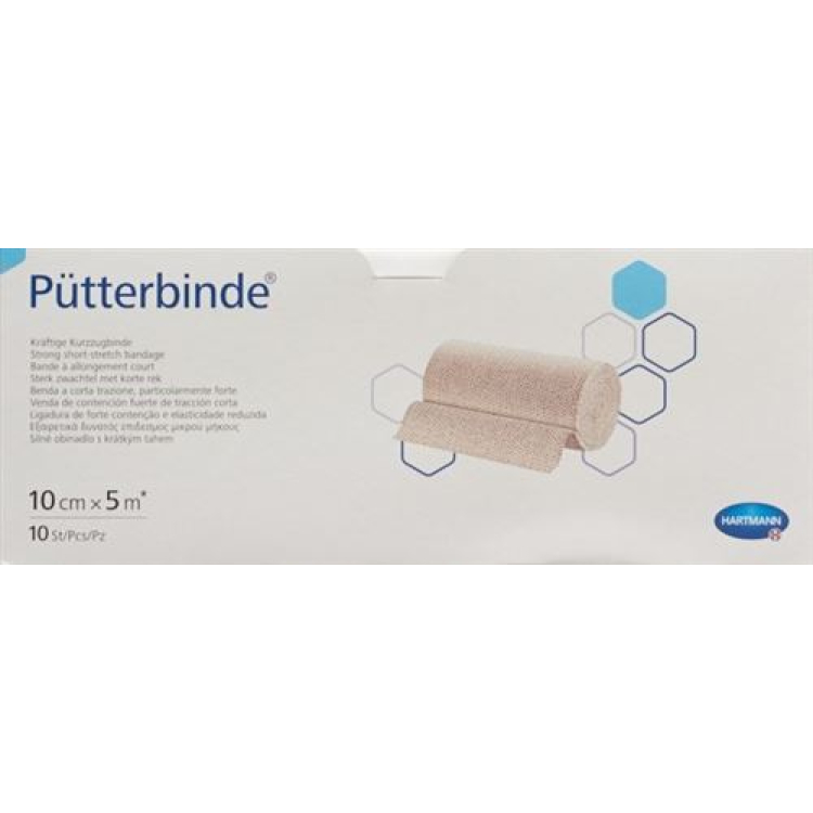 Pütterbindning 10cmx5m 10 st