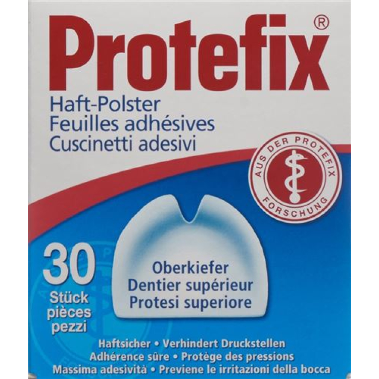 Protefix Üst Çənə Yapışqan Pad 30 ədəd