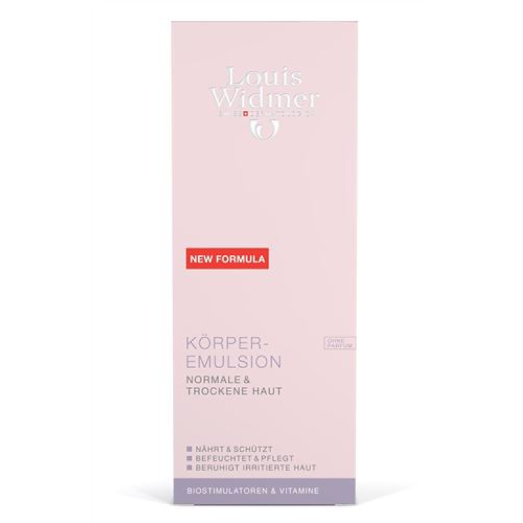 Louis Widmer Corps Emulsion Corps Qeyri Parfüm 200 ml