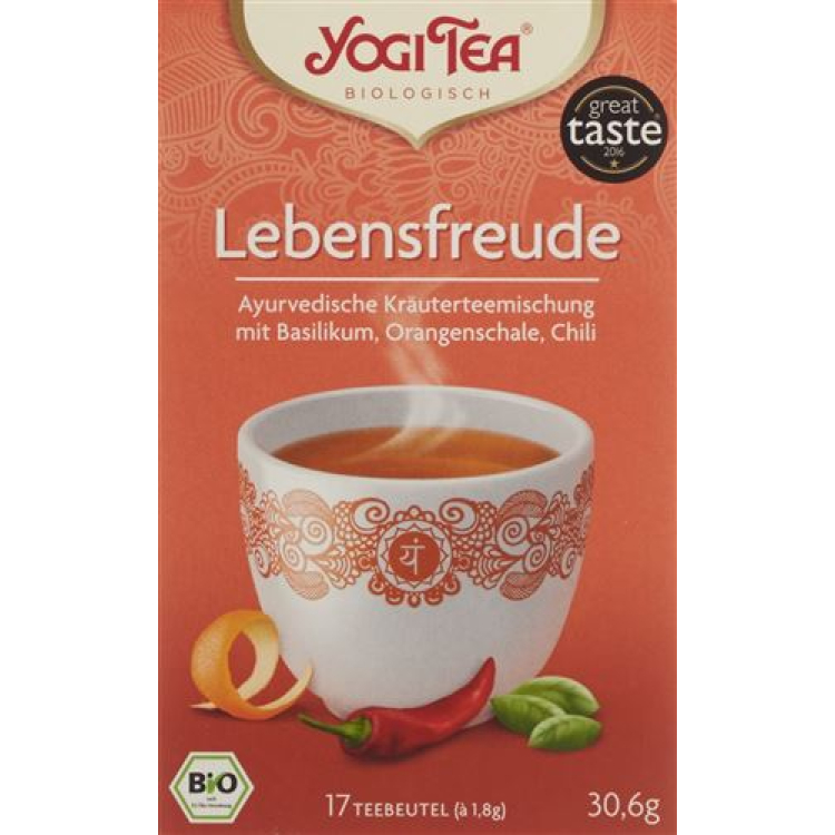 Чай з цедрою Yogi Tea 17 Btl 1,8 г