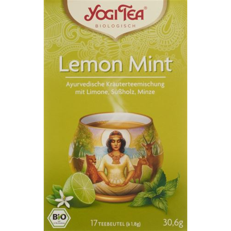 Yogi Tea Lemon Mint 17 pakelių 1,8 g