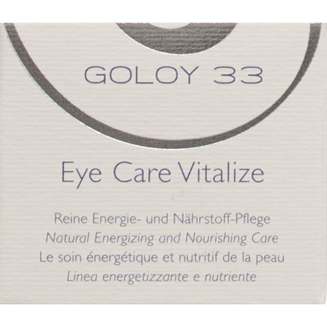 Goloy 33 Göz Bakımı Canlandırıcı 15 ml