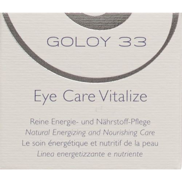 Goloy 33 თვალის მოვლა Vitalize 15 მლ