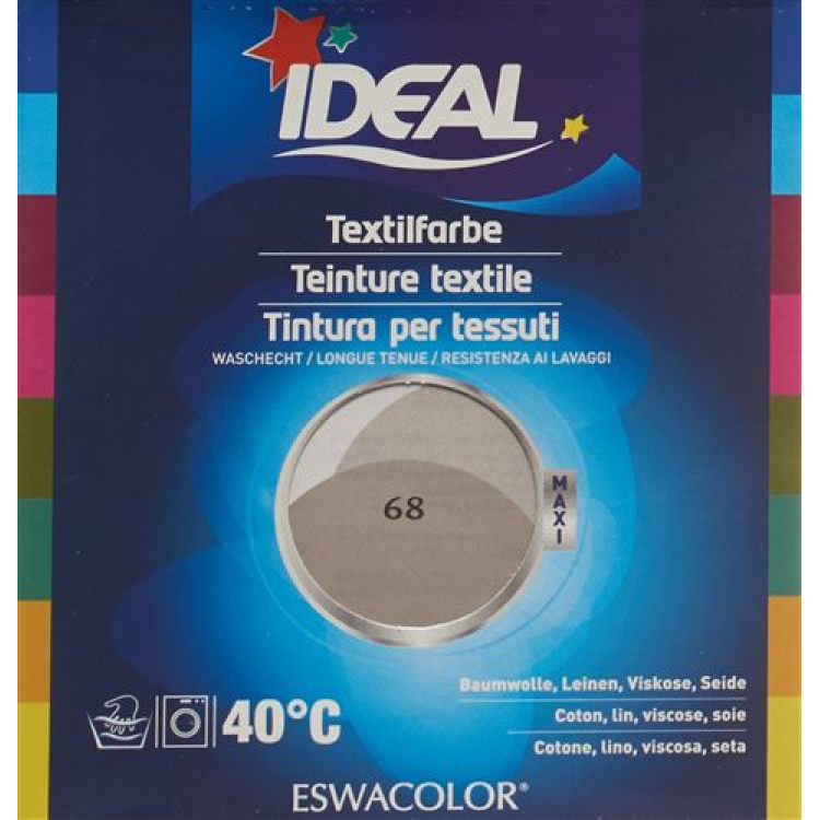 IDEÁLNA MAXI Bavlna Farba No68 taupe