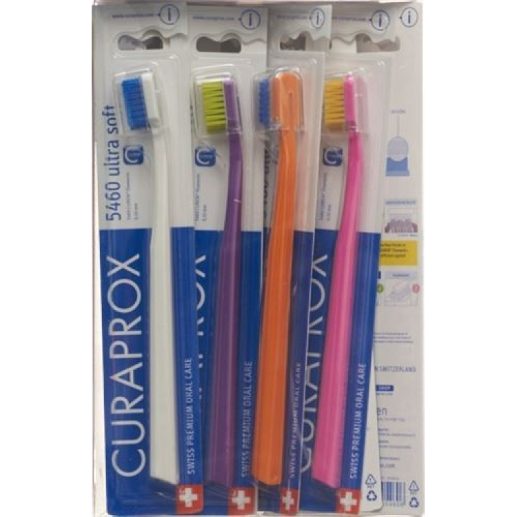 Curaprox CS 5460 שלפוחית ​​קופסה רכה במיוחד 36 חלקים