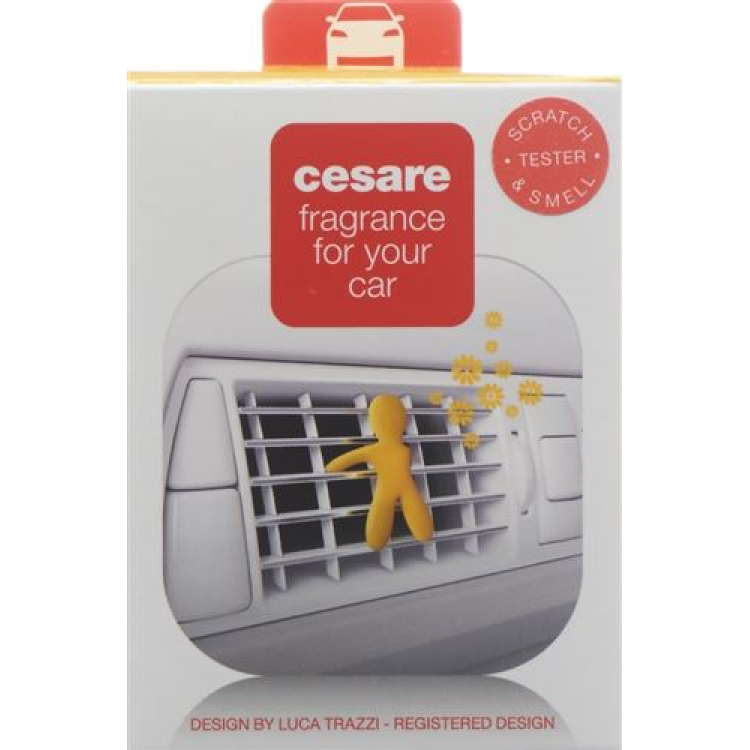 Joy Scented Man Car Cesare Yellow Vanilla