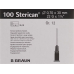 STERICAN Needle 22G 0.70x30mm Black Luer 100 pcs
