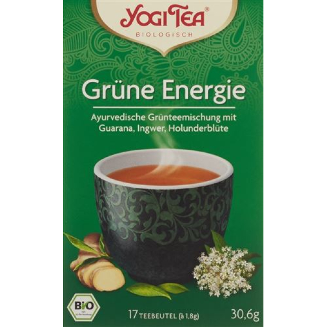 Yogi Tea Green Energy 17 x 1,8 g
