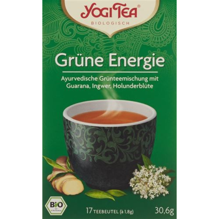 Yogi Tea Green Energy - Energize and Improve Concentration