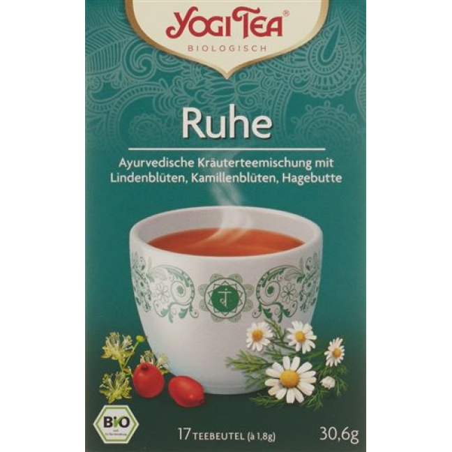 Yogi Tea chá tranquilidade 17 Btl 1,8 g