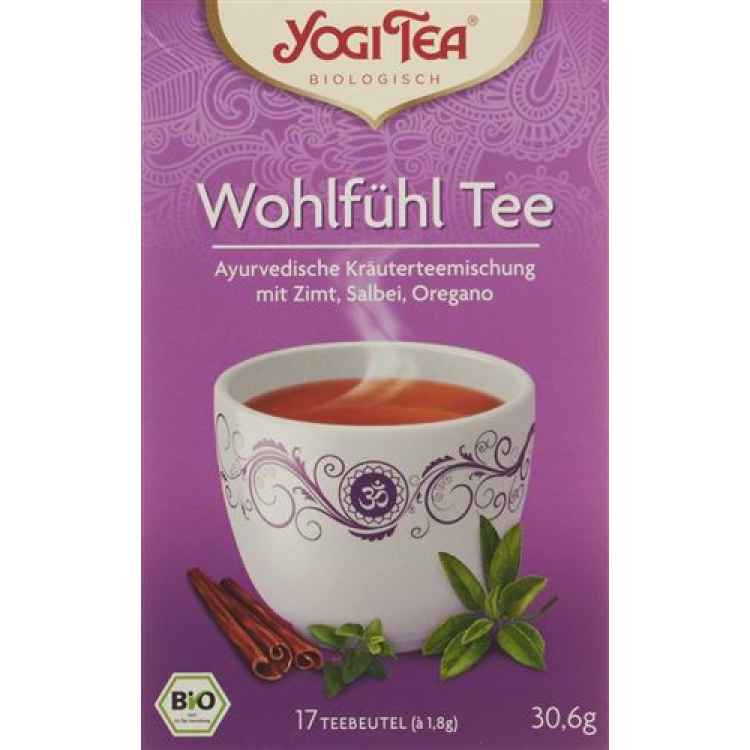 Yogi Tea Wellness Tea 17 Btl 1.8 գ