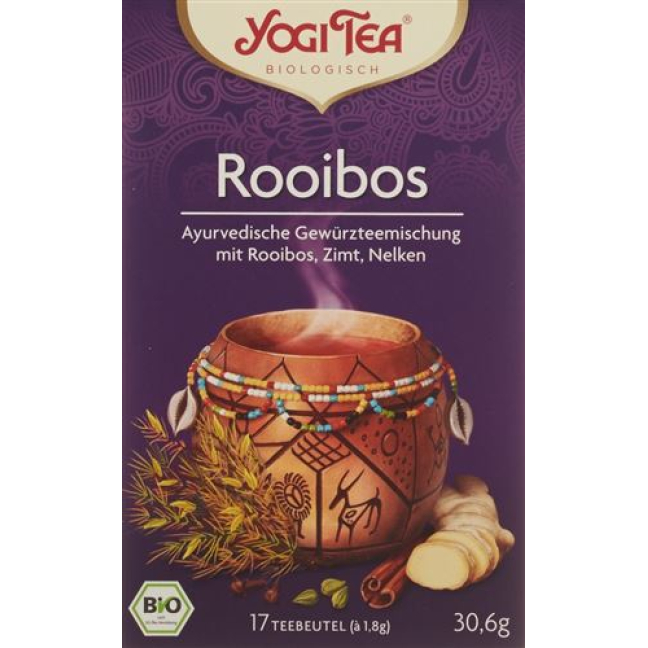 Yogi te Rooibos afrikansk krydderi 17 Btl 1,8 g