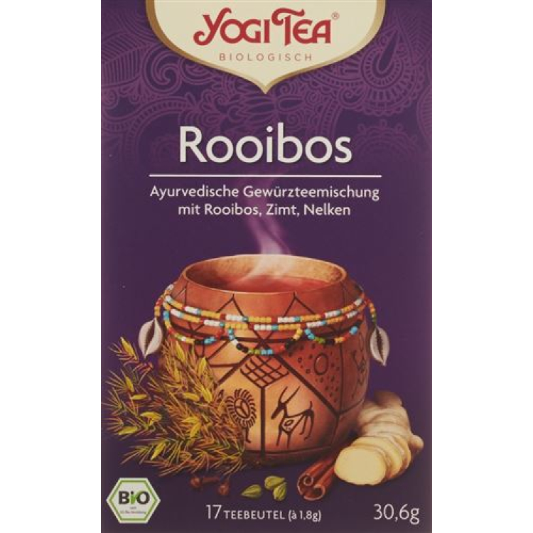 Yogi Tea Rooibos Afrykańska przyprawa 17 Btl 1,8 g