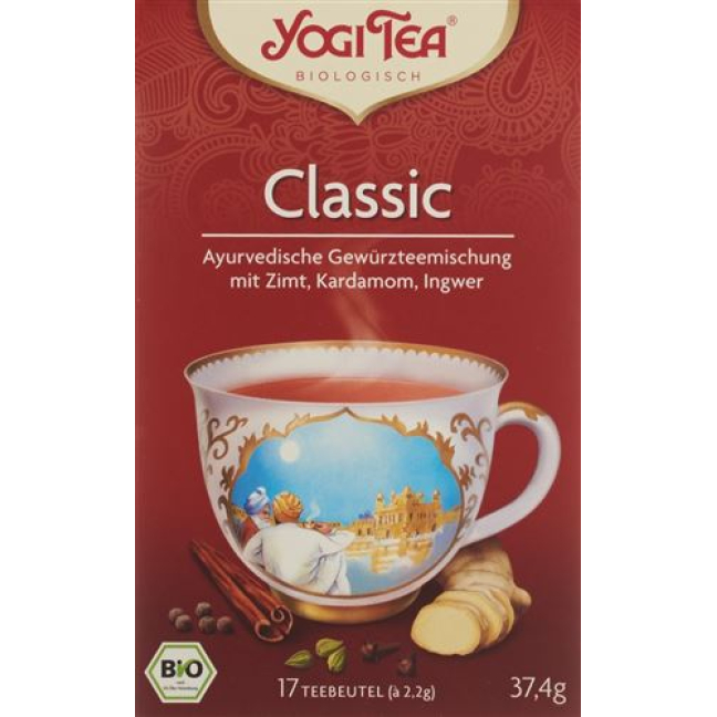 Yogi Tea Classic Cinnamon Spice 17 Btl 2.2 ក្រាម។
