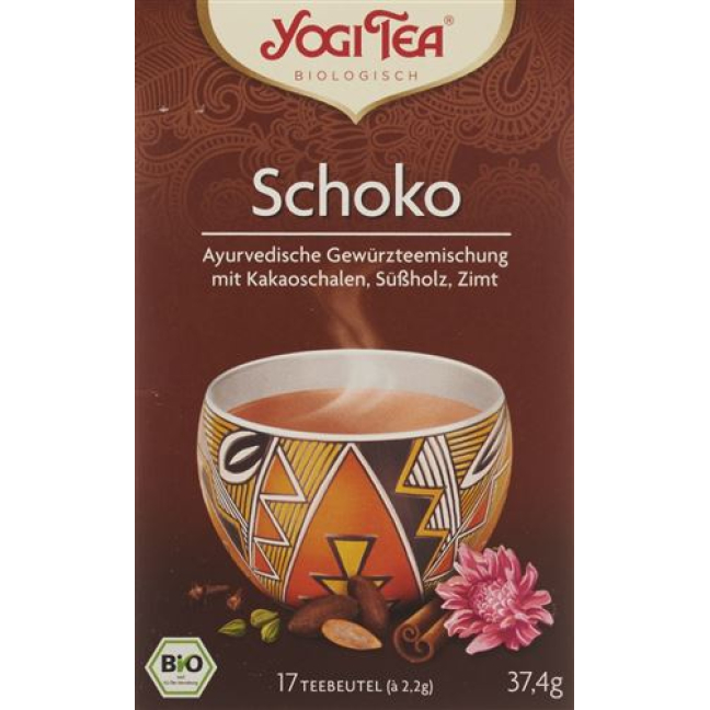 Yogi Tea Choco Aztec Spice 17 Btl 2.2 ក្រាម។