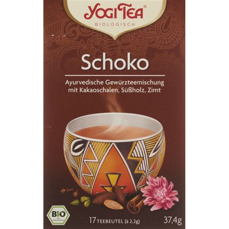 Yogi Tea Choco Aztec Rempah 17 Btl 2,2 g