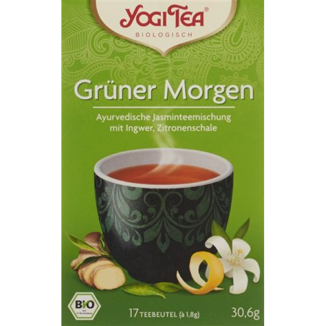 Yogi Tea Grüner Morgen 17 Btl 1.8 g