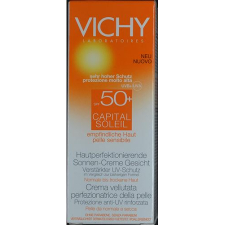 Солнцезащитный крем Vichy Ideal Soleil Skin Perfecting SPF50+ 50