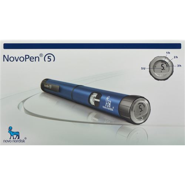 Dispositivo de inyección Novopen 5 azul