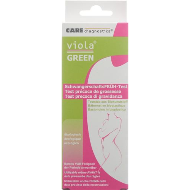 Teste de gravidez precoce Viola Green