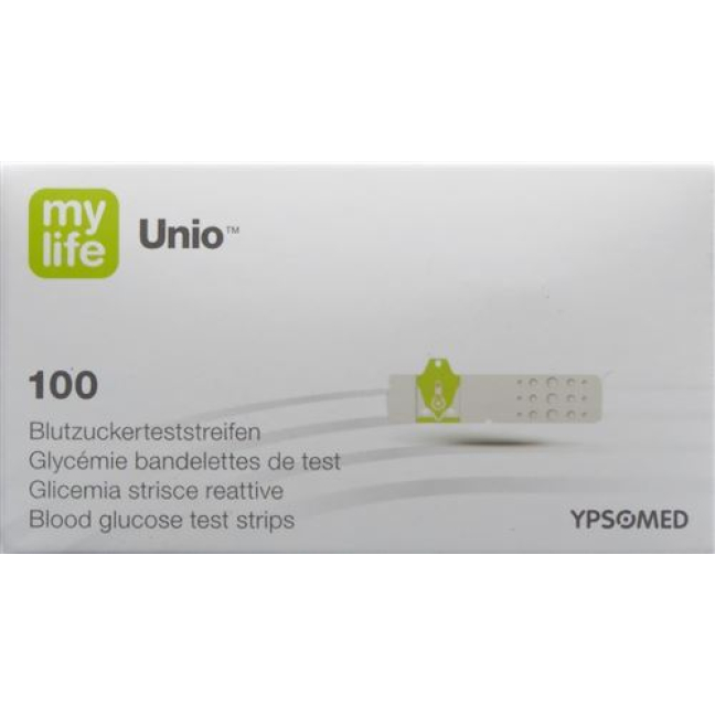 bandelettes de test mylife Unio 100 pièces